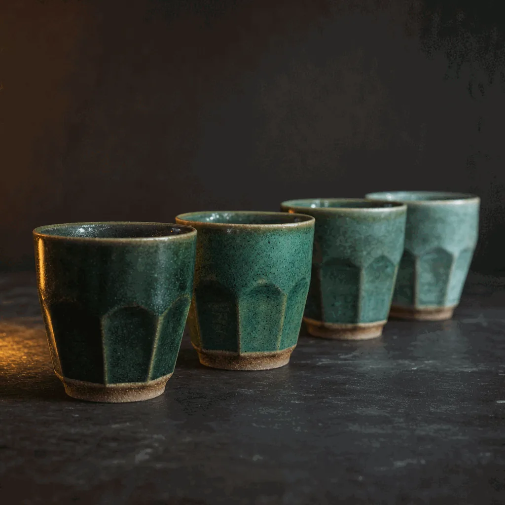 Verdigris Cup — detail view 2